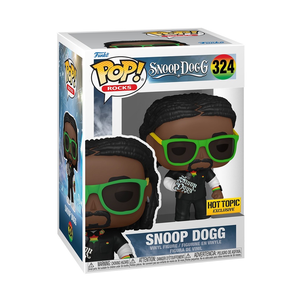 Funko Pop Snoop Dogg Hot Topic Exclusive 324 Rocks Englewood Vinyl Figure 71820